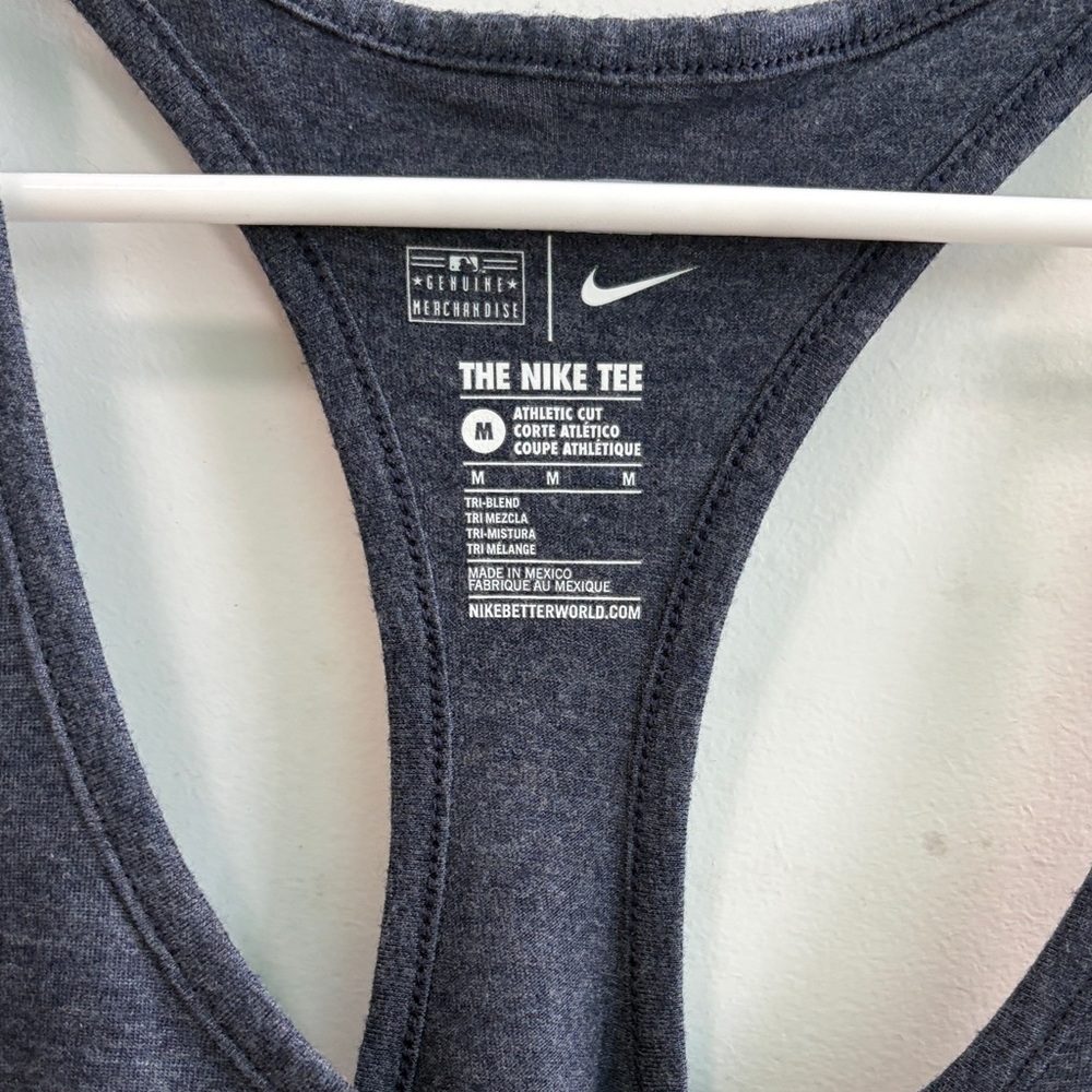Nike Navy Yankees Graphic Racerback Tank - Picture 3 of 6